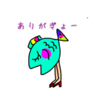 さかなガールがやってきた。（個別スタンプ：3）