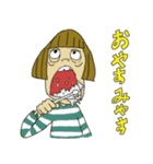 おばちゃんシリーズ No3（個別スタンプ：18）