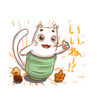 ゆのみねこ ゆのさん（個別スタンプ：19）