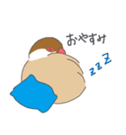文鳥ときどき十姉妹（個別スタンプ：4）