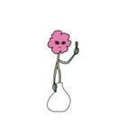 愛想ない花（個別スタンプ：5）