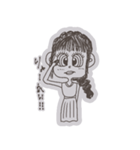 おしゃべり好きな女の子（個別スタンプ：15）
