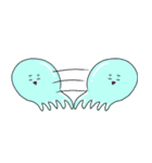 ゆかいなクラゲ（個別スタンプ：12）