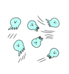 ゆかいなクラゲ（個別スタンプ：15）