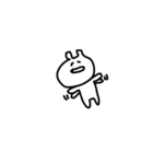 使い道のないしろくてゆるいうさぎ（個別スタンプ：23）