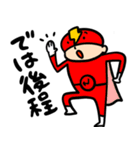 働く素子レンジャー（個別スタンプ：3）