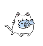 ふにゃねこ 毎日使えるネコ(まめけろ)（個別スタンプ：40）
