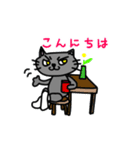 長靴下をはいたネコ（個別スタンプ：1）