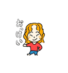 みんなわたしのともだち（個別スタンプ：5）