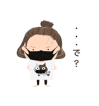 悪態を吐く鬼嫁（個別スタンプ：6）