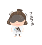 悪態を吐く鬼嫁（個別スタンプ：13）