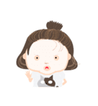 悪態を吐く鬼嫁（個別スタンプ：28）