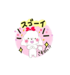 日常会話で使えるトイプードルのスタンプ（個別スタンプ：8）