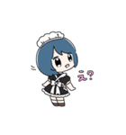 ぱるてのんプロ メイドちゃんスタンプ（個別スタンプ：5）