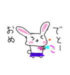うさ女子（個別スタンプ：6）