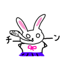 うさ女子（個別スタンプ：22）