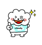 くもちゃんスタンプ（個別スタンプ：4）