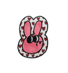 カラフルなくまとうさぎたち（個別スタンプ：20）