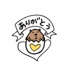 カピバラ×玉子の「かぴたま」スタンプ（個別スタンプ：16）