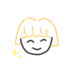 明るい子（個別スタンプ：4）