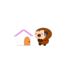 ハートワンドッグ（個別スタンプ：33）