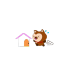 ハートワンドッグ（個別スタンプ：34）
