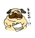 パグオの鼻息（個別スタンプ：37）