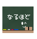 黒板に落書きしたよ（個別スタンプ：28）