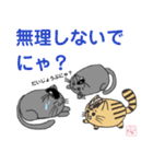 【ねこ豆の日常】STAYHOME（個別スタンプ：2）