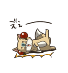 困り眉のキツネさん（個別スタンプ：22）