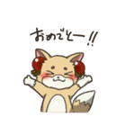 困り眉のキツネさん（個別スタンプ：31）