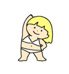 ゆたんぽガール げんきなビキニ（個別スタンプ：1）