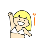 ゆたんぽガール げんきなビキニ（個別スタンプ：3）
