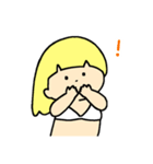 ゆたんぽガール げんきなビキニ（個別スタンプ：8）