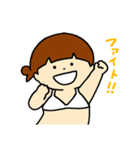 ゆたんぽガール げんきなビキニ（個別スタンプ：11）