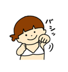 ゆたんぽガール げんきなビキニ（個別スタンプ：12）