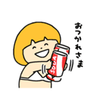 ゆたんぽガール げんきなビキニ（個別スタンプ：16）