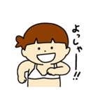 ゆたんぽガール げんきなビキニ（個別スタンプ：22）