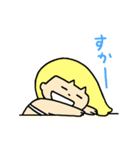ゆたんぽガール げんきなビキニ（個別スタンプ：34）