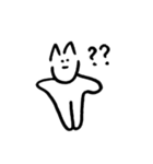 柔軟なねこ3（個別スタンプ：18）