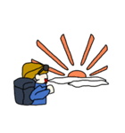 いつも山が好きです（個別スタンプ：21）