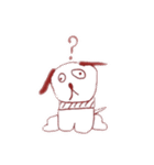 犬。いぬ。dog。2（個別スタンプ：38）