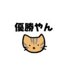 猫ちゃんの肯定＆優勝スタンプ（個別スタンプ：7）