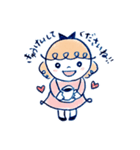 ほんわかした女の子。よく使う敬語スタンプ（個別スタンプ：30）