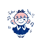 ほんわかした女の子。よく使う敬語スタンプ（個別スタンプ：33）