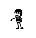 IGANINJA クロ助 マスクをつけましょう（個別スタンプ：5）