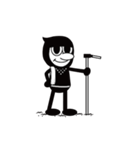 IGANINJA クロ助 マスクをつけましょう（個別スタンプ：10）