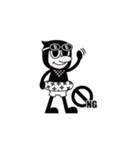 IGANINJA クロ助 サイネージ（個別スタンプ：4）