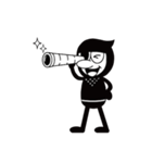 IGANINJA クロ助 サイネージ（個別スタンプ：10）