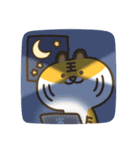 猫じゃなくて虎（個別スタンプ：4）